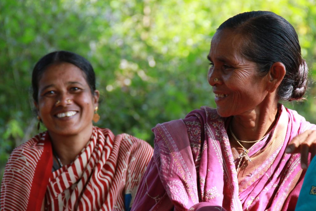 Fairtrade cotton farmers at a general meeting
